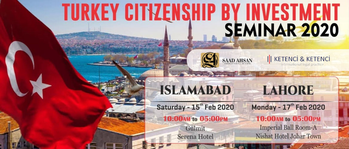Turkish Citizenship by Investment Seminar in Pakistan